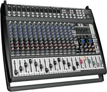 Mixer audio amplificat 16 can Behringer PMP5000 1200 W de la Rubin Srl
