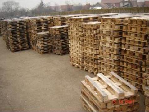 Paleti lemn euro 1200/800 mm de la Palet NSD Groza Srl