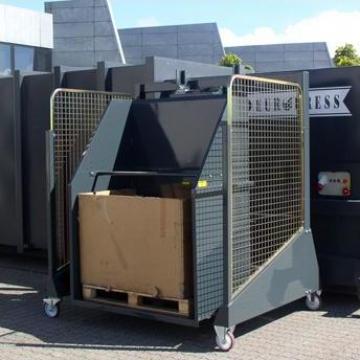 Sistem basculare stationar pt. descarcare containere de la Sc Schuster Recycling Technology Srl