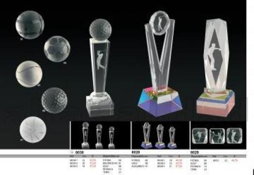 Trofee cristal specifice oricarui sport
