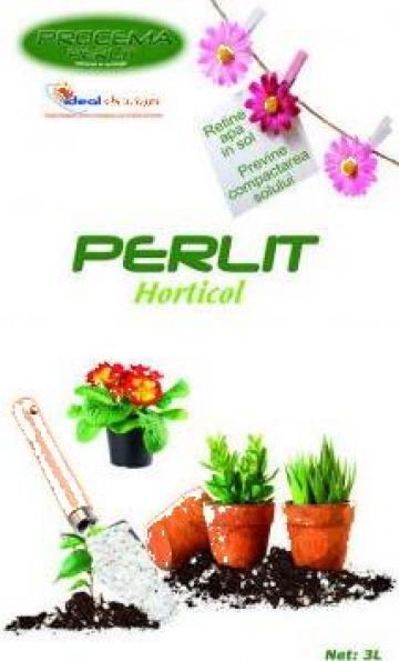 Compost crestere plante Perlit horticol 3 l de la Ideal Design Srl