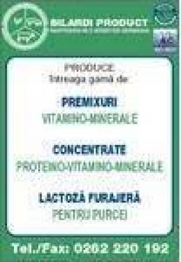 Concentrate furajere proteino-vitamino-minerale (C.P.V.M.)