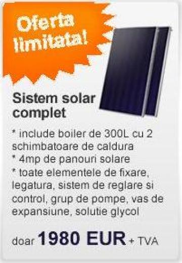 Kit solar pentru apa calda