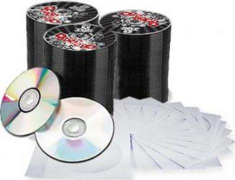 CD si carcasa CD dubla transparenta