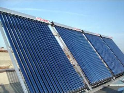 Sistem incalzire cu panouri solare - casa 200 m de la Fezer Echipamente