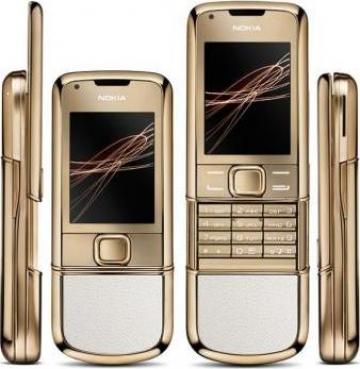 Telefon Nokia 8800 Sapphire Arte Gold Replica Dual Sim de la Maugsm.com