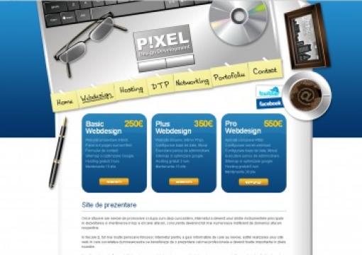 Creare site web Plus Website de la Pixel Design Development Pfa
