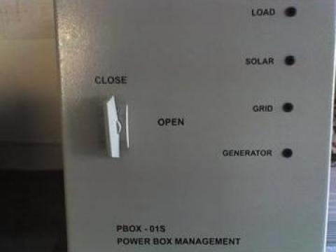 Sistem fotovoltaic Power Management Box de la Infolink