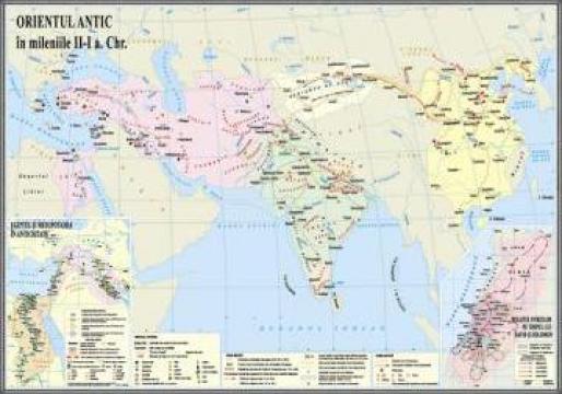 Harta Orientul antic de la Eurodidactica Srl