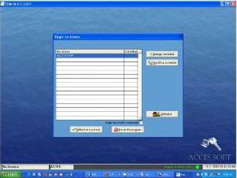 Program contabilitate in partida simpla Software Fcontps de la Acces Soft Srl