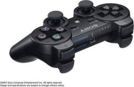 Controller PlayStation 3 Dualshock 3 Cu fir Sony Ps3 de la Backupdesign