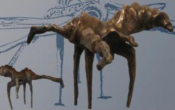 Sculptura din bronz Gaza