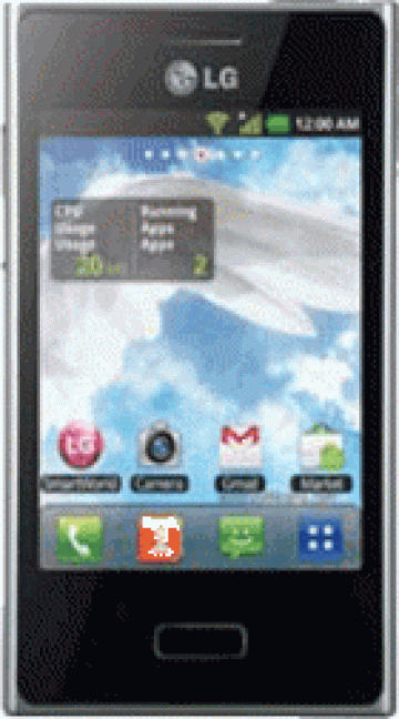 Telefon mobil LG E400 Optimus L3 Black Nou