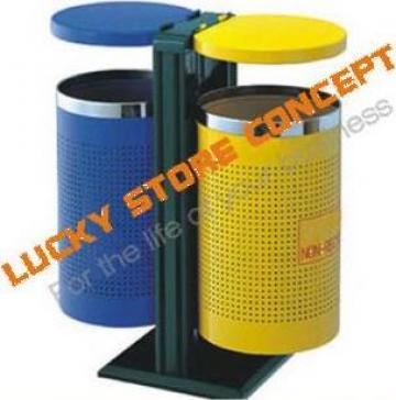 Cos de gunoi urban LSC-B1618 de la Lucky Store Solution SRL