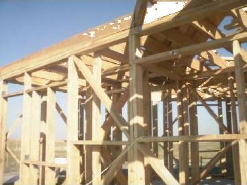 Structura casa lemn