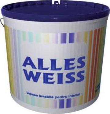 Vopsea lavabila Alles Weiss de la National Paints Factories Company Sa
