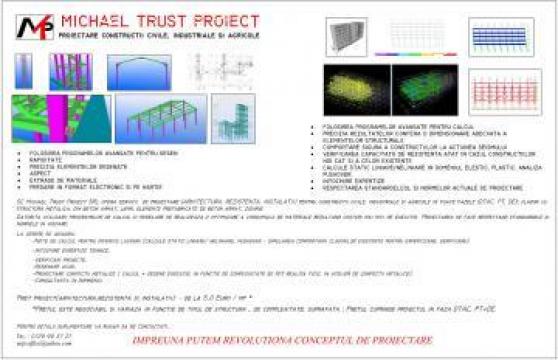 Proiectare in constructii de la Michael Trust Proiect Srl