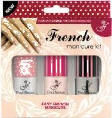 Kit manichiura French Manicure Kit de la Ffleur Cosmetics