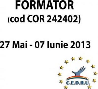 Curs Formator (COR 242402) de la Cedru - Centrul European Pentru Dezvoltarea Resurselor Umane
