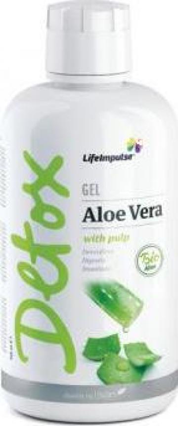 Gel detoxifiant cu pulpa de Aloe Vera Bio Life Impulse de la Life Care Bio