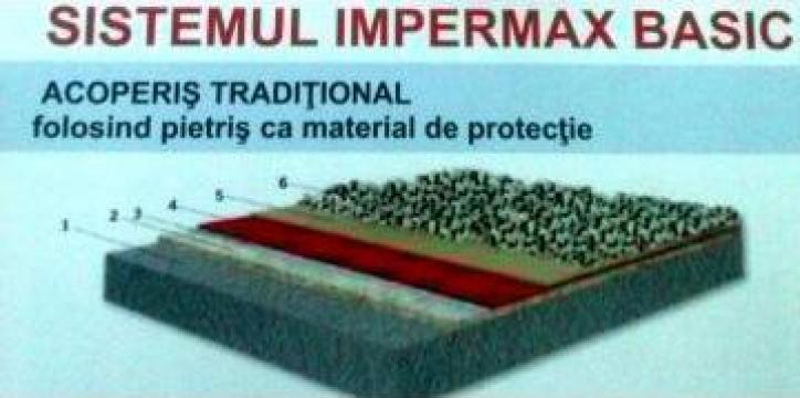 Sistem impermeabilizare acoperis traditional Impermax Basic de la Professional Woaterprooting