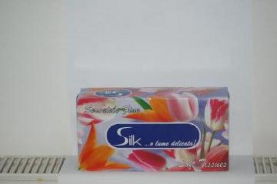 Servetele faciale Silk de la Global Packing Srl