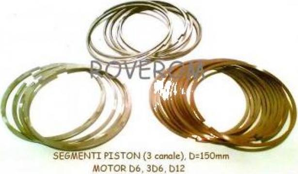 Segmenti piston (3 canale) motor D6, 3D6, D12 (d=150mm) de la Roverom Srl