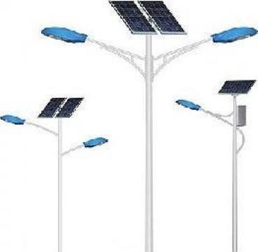 Stalp iluminat parcuri panou solar fotovoltaic PLG70W de la Palagio System Group