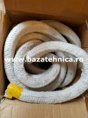 Snur de etansare din fibra ceramica 30x30 mm de la Baza Tehnica Alfa Srl