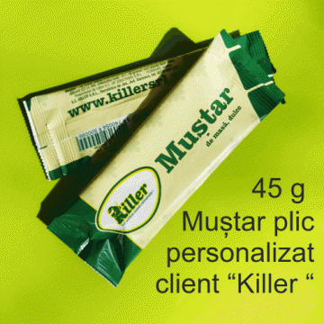 Mustar plic personalizat Killer de la Up 2003 Food Srl