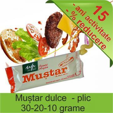 Mustar fast food, plic 30 grame