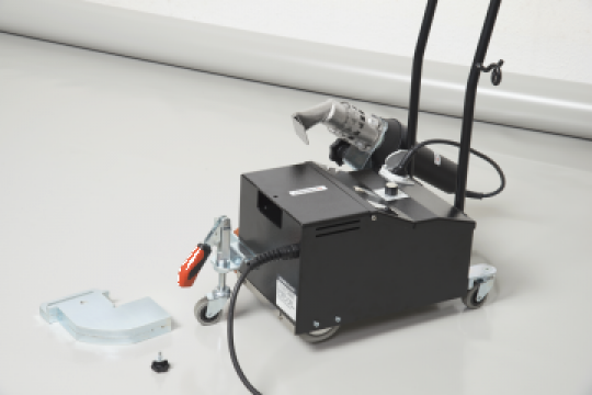 Robot sudura membrane PVC/TPO lipirea la cald hidroizolatii