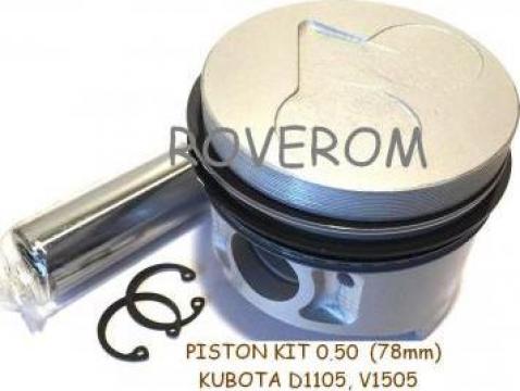 Piston kit 0.50, Kubota d1105, v1505 (78.50mm) de la Roverom Srl