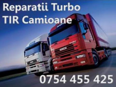 Reparatie turbina camion MAN TGA TGX Iveco Cursor 10 13 Ateg de la Reparatii Turbosuflante