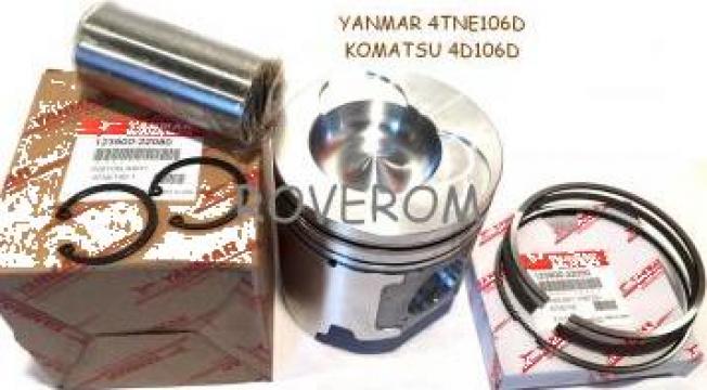 Piston kit STD. Yanmar 4TNE106D, Komatsu 4D106D