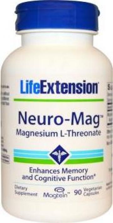 Supliment alimentar NeuroMag - L-Treonat de Magneziu