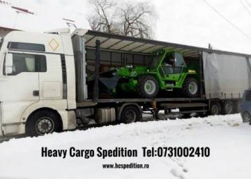 Transport marfa / transport agabaritic de la Heavy Cargo Spedition