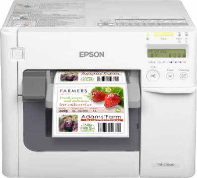 Imprimanta color etichete Epson Colorworks 3500 de la Labelmark Solution