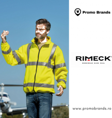 Jacheta reflectorizanta HV Fleece (M-2XL) de la Promo Brands Romania