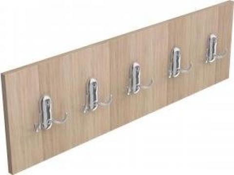 Cuier de perete cu 5 agatatori, 70cm de la Callypso Expres Srl.