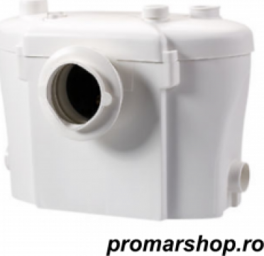 Pompa adaptabila de deseuri pentru toaleta Sanitop H400 de la Pro Mar Shop & Services SRL