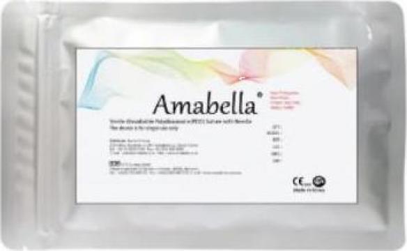 Fire resorbabile PDO - Mono Amabella (Korea), plic x 10 buc de la Quick Pharma Srl