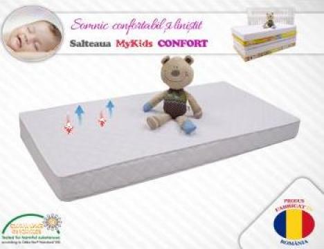 Saltea de copii MyKids Cocos Confort I 120x60x8 cm de la Sc My Kids Logistic Srl