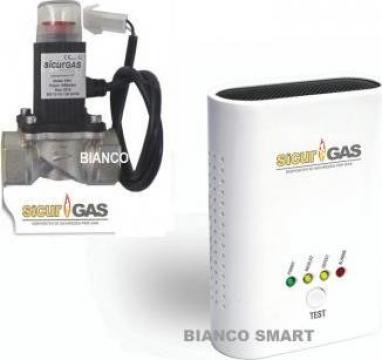 Detector gaz cu electrovalva 3/4 de la Atinstal Srl