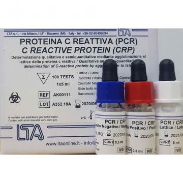Teste CRP -Proteina C Reactiva- Latex 5 mL (100 teste)