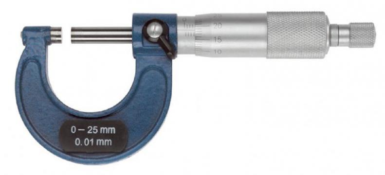 Micrometre de exterior, domeniul de masurare 0-100 mm de la Proma Machinery Srl.