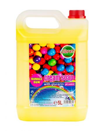 Sapun lichid cremos Bubble Gum - 5 litri de la Medaz Life Consum Srl