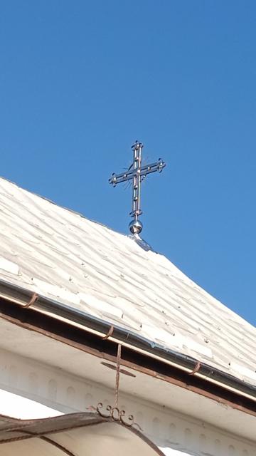Cruce pentru turla biserica inox de la Forjart Srl