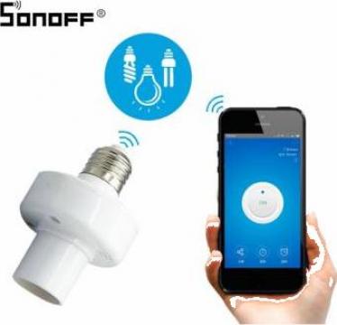 Dulie smart WiFi si RF Sonoff Slampher R2 - 2019 de la Konstructhor All Srl