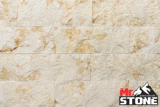 Piatra Limestone SLY split face cross cut 8 x 22cm de la Antique Stone Srl